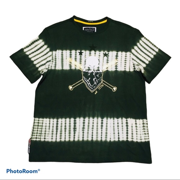 NWOT - THE HERITAGE by AMERICA | Cotton Skull Tee - Picture 1 of 7